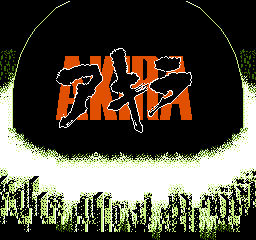 Akira title screen for Famicom